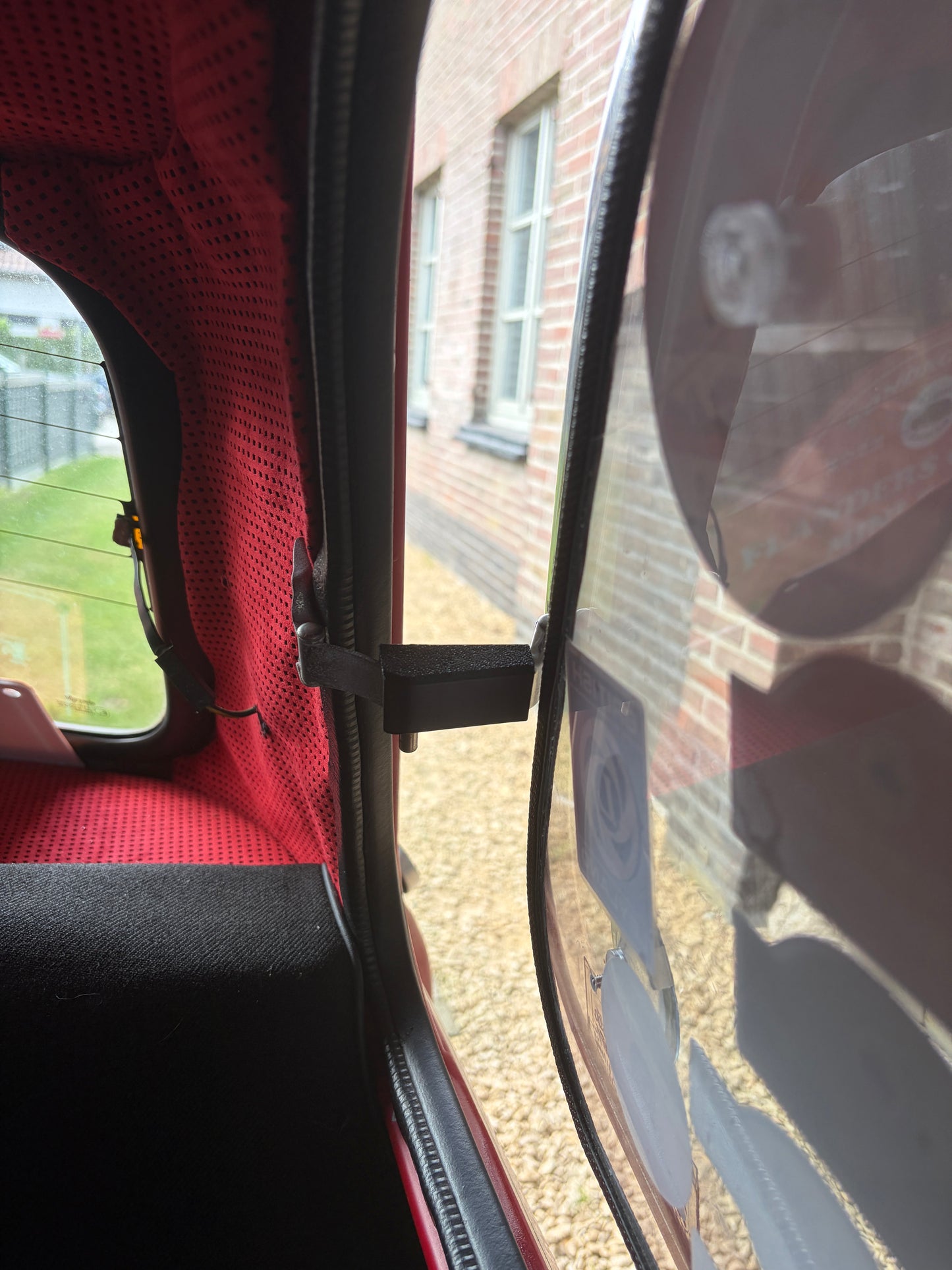 Classic Mini Rear Quarter Window Stop Blocks (Pair)