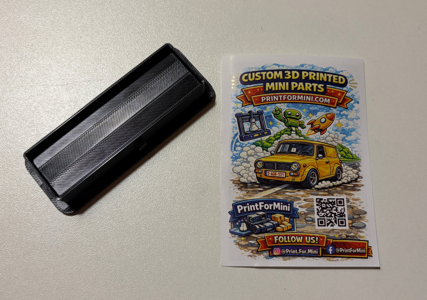 Classic Mini Ashtray Blanking Plate (Mk4–Mk7)