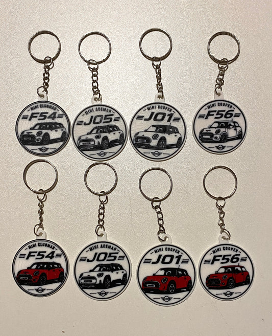 NEW / Mini cooper Keychains!