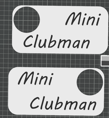 Classic mini Interior door trim panel