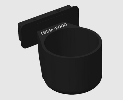 Cup Holder for Classic Mini – Fits Ashtray Opening in Plastic Dashboard