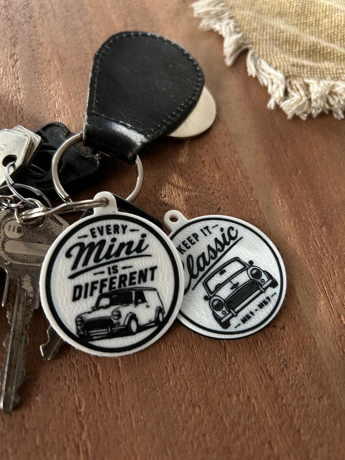 Keychain Keep it classic / Sleutelhanger Keep it classic / Mini classic